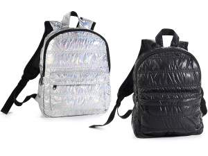 Wholesale quilt style cloth backpacks
