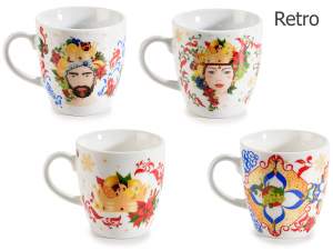 Wholesale dark brown mugs