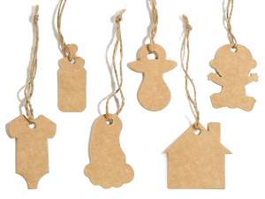 Wholesale labels for birth favors