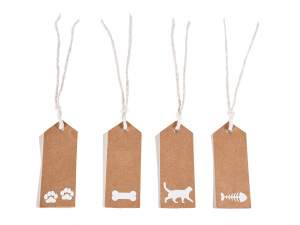 Wholesale gifts favors tickets animal tags