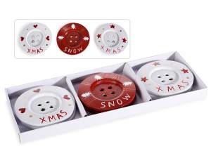 Wholesale button close christmas package