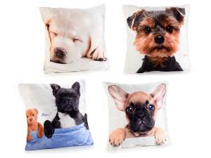 Dog design pillows wholesalers