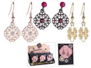 Wholesale majolica bijoux earrings