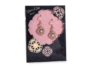 Wholesale majolica bijoux earrings