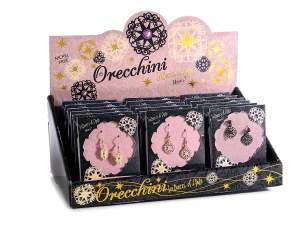 Wholesale majolica bijoux earrings