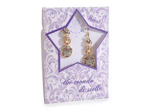 Wholesale moon star earrings