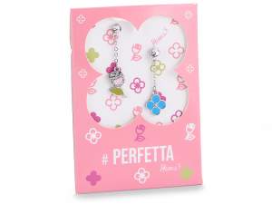 Idée cadeau boucles d'oreilles tube à essai en gro