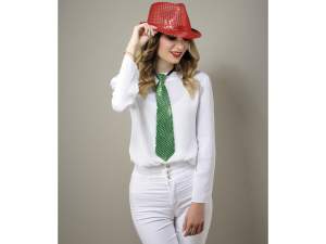 Wholesaler set party Christmas hat tie