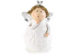 Wholesale resin christmas angel decoration