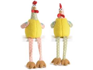 wholesale plush hen long legs decoration