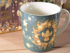 Wholesale christmas angel mug