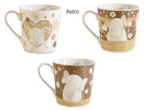 Elephant decoration mugs wholesaler