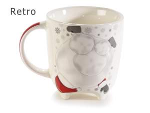 Wholesale santa claus christmas mug