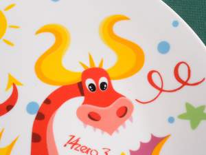 wholesale baby dinosaurs cup bowl plate set