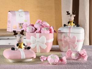 Vente en gros de pots céramique en forme de renne