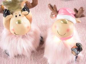 Wholesale resin Christmas reindeer