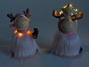 Wholesale resin Christmas reindeer