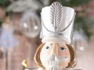 Wholesale silver nutcracker toy soldier