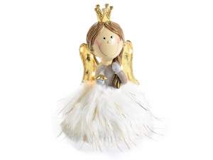 Wholesale angels resin eco fur dress