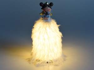 Wholesale luminous angel decoration