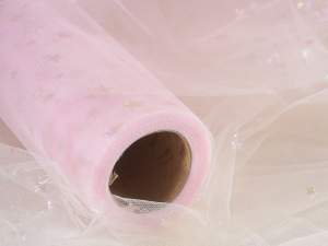 vente en gros tulle étoile à paillettes décorative