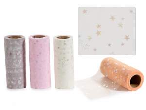 Wholesale sequin tulle roll