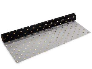 Roll tulle hearts sequins wholesale