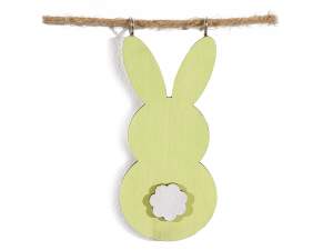 colorful easter bunny wreath