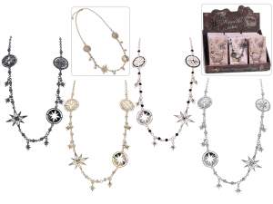 Wholesale wind rose necklace