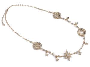 Wholesale wind rose necklace