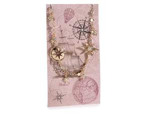 Wholesale wind rose necklace