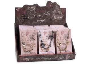 Wholesale wind rose necklace
