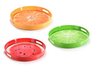 Wholesale round fruit trays