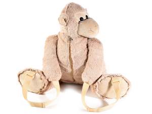 sac à dos singe en peluche en gros