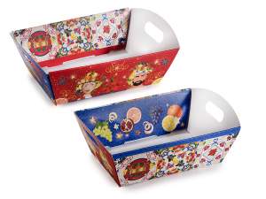 Noël : sacs cadeaux, paniers et pochettes