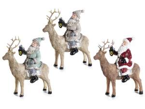 Santa Claus reindeer decoration wholesaler