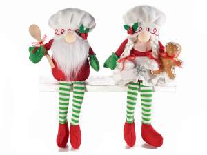 Wholesale mum christmas santa claus long legs