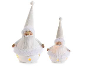 Resin Santa Claus with light wholesale