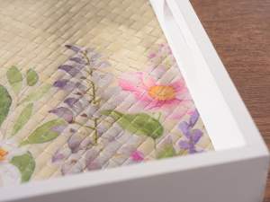 Mayoristas bandejas de madera decoraciones florale