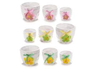 Wholesale vase flower decoration bow