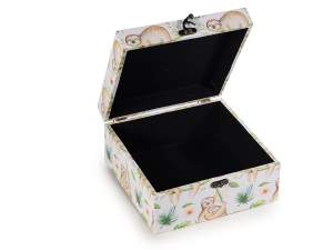 Wholesale boxes wood decorations Animal Fantasy