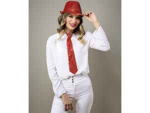 Angrosist set cravată de pălărie de Crăciun