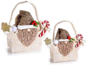Wholesale Santa Claus cloth bags
