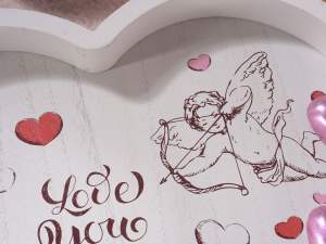 Valentine's day cupid heart tray wholesale