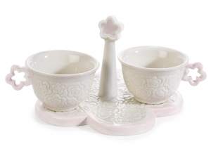 Wholesale ceramic cup favor set