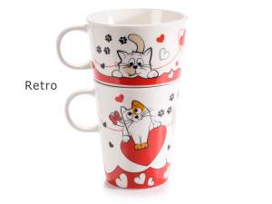 Cat love mugs wholesaler