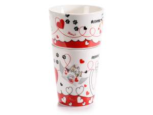 Cat love mugs wholesaler