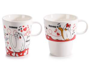 Cat love mugs wholesaler