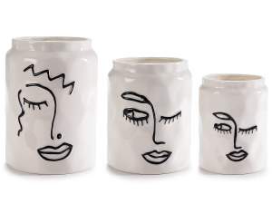 Wholesale vases faccie design