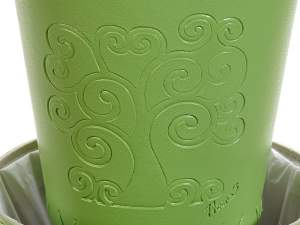 Wholesale artificial leather tree of life vases